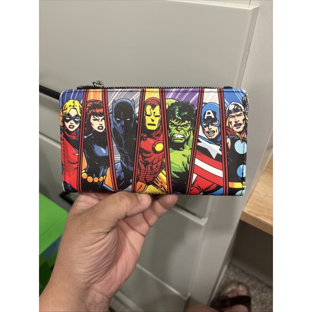 Loungefly Marvel Glow in the Dark Wallet